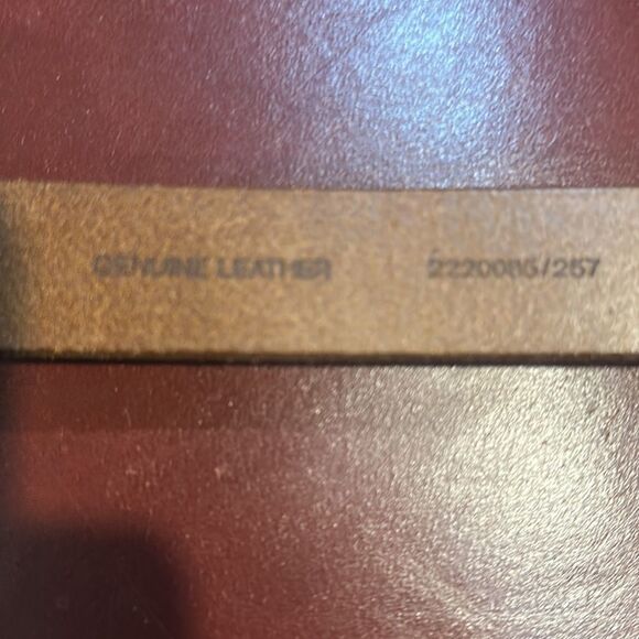 Ralph Lauren Brown Leather Belt - Picture 4 of 5